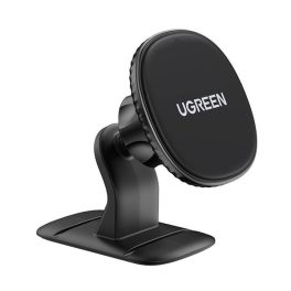   UGREEN LP292 autós tartó (műszerfalra, öntapadó, mágneses, 360°, 4.7-7.2" méret) FEKETE