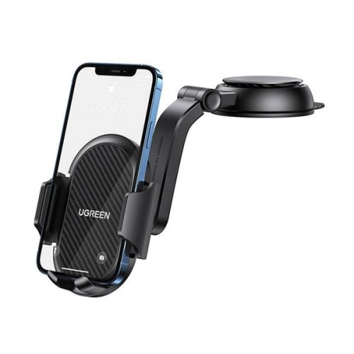 UGREEN LP405 autós tartó (műszerfalra, tapadókorongos, 360°, 4.7-7.2" méret) FEKETE