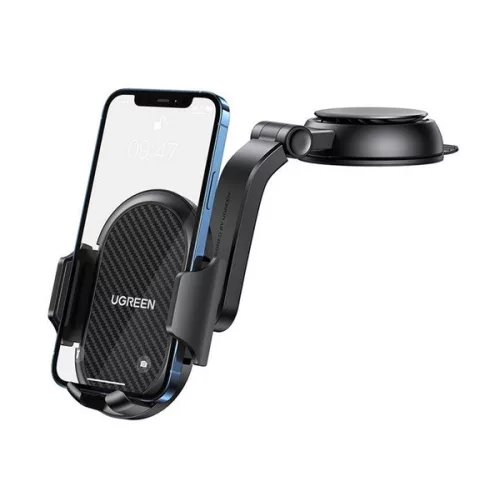 UGREEN LP405 autós tartó (műszerfalra, tapadókorongos, 360°, 4.7-7.2" méret) FEKETE