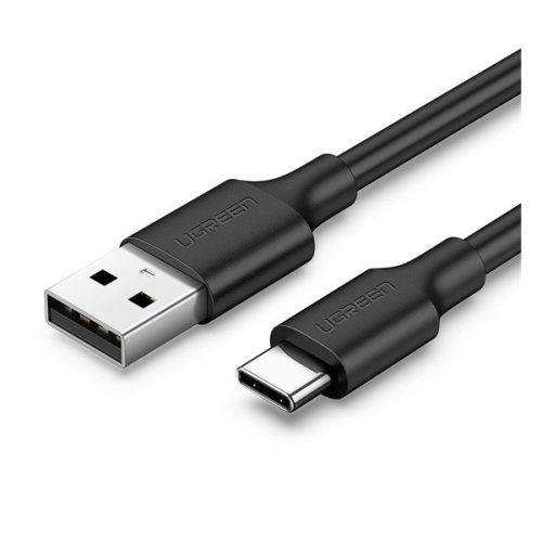 UGREEN US287 adatkábel (USB - Type-C, 2A, 100cm) FEKETE
