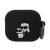 KARL LAGERFELD 3D LOGO NFT KARL AND CHOUPETTE szilikon tok (karabíner) FEKETE Apple AirPods 3