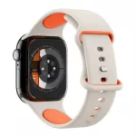 SPIGEN NANO POP pótszíj (egyedi méret, kicsi, matt, szilikon) BÉZS
