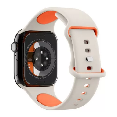 SPIGEN NANO POP pótszíj (egyedi méret, kicsi, matt, szilikon) BÉZS