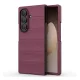 Szilikon telefonvédő (ütésállóság, kameravédő, 3D) BORDÓ