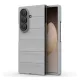 Szilikon telefonvédő (ütésállóság, kameravédő, 3D) VILÁGOSSZÜRKE