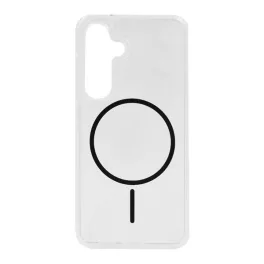   Szilikon telefonvédő (ultravékony, műanyag hátlap, MagSafe, légpárnás sarok) FEKETE