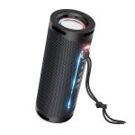 HOCO HC9 bluetooth hordozható hangszóró (v5.1, 10W, FM rádió, kártyaolvasó, AUX, LED jelzés) FEKETE