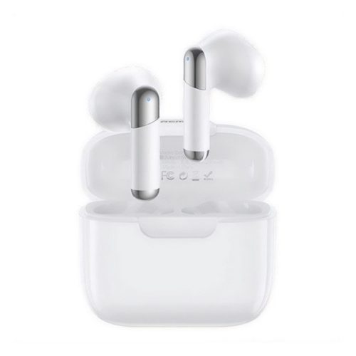 REMAX COZYBUDS bluetooth fülhallgató SZTEREO (v5.4, TWS, mikrofon, zajszűrő + töltőtok) FEHÉR