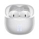 REMAX COZYBUDS bluetooth fülhallgató SZTEREO (v5.4, TWS, mikrofon, zajszűrő, LED kijelző + töltőtok) FEHÉR