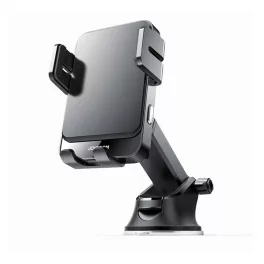   JOYROOM autós tartó (műszerfalra, szellőzőre, automata, 15W, wireless, 4.5-6.8" méret) FEKETE