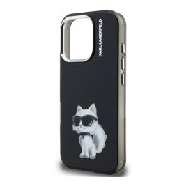 KARL LAGERFELD IML AQUARELLE CHOUPETTE szilikon telefonvédő (ütésállóság, kameravédő) FEKETE   KARL LAGERFELD IML AQUARELLE CHOUPETTE szilikon telefonvédő (ütésállóság, kameravédő) FEKETE