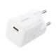BASEUS GaN5 MINI 1C hálózati töltő Type-C aljzat (25W, PD gyorstöltő, GaN) FEHÉR