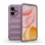 Szilikon telefonvédő (ütésállóság, kameravédő, 3D) LILA