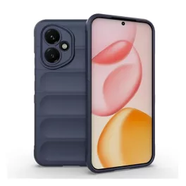   Szilikon telefonvédő (ütésállóság, kameravédő, 3D) SÖTÉTKÉK