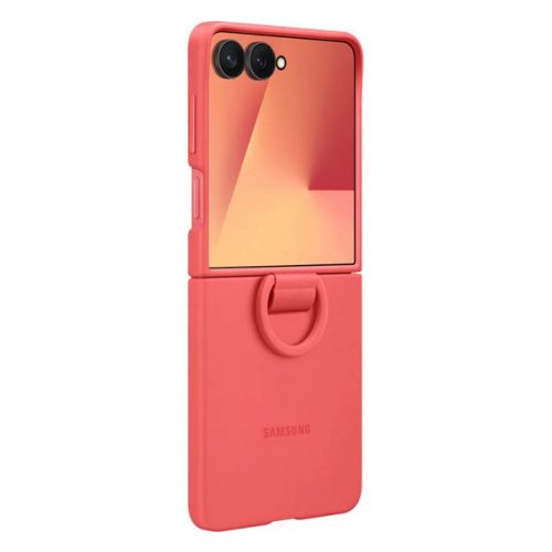 SAMSUNG szilikon telefonvédő (telefongyűrű) KORALLPIROS