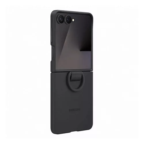 SAMSUNG szilikon telefonvédő (telefongyűrű) FEKETE