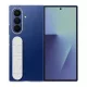 SAMSUNG szilikon telefonvédő (kézpánt + képernyővédő fólia) ÁTLÁTSZÓ