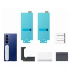SAMSUNG szilikon telefonvédő (kézpánt + képernyővédő fólia) ÁTLÁTSZÓ