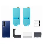 SAMSUNG műanyag telefonvédő (ütésállóság + képernyővédő fólia) ÁTLÁTSZÓ