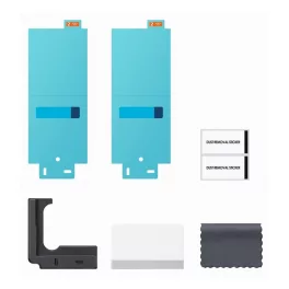   SAMSUNG képernyővédő fólia 2db (tükröződésmentes, törlőkendő, külső kijelző + segédkeret) ÁTLÁTSZÓ