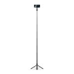 SPIGEN S581W szelfibot (univerzális, tripod állvány, állítható, bluetooth távkioldó, mágneses, 27.8-168.5cm) FEKETE