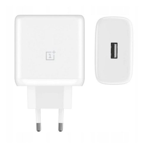 ONEPLUS hálózati töltő USB aljzat (65W, PD gyorstöltő) FEHÉR