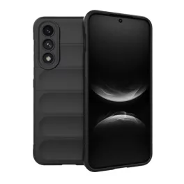   Szilikon telefonvédő (ütésállóság, kameravédő, 3D) FEKETE