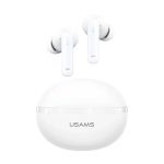 USAMS ECHO E02 bluetooth fülhallgató SZTEREO (v5.3, TWS, aktív zajszűrő + töltőtok) FEHÉR