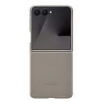 SAMSUNG műanyag telefonvédő (ECO vegán bőr hátlap) SZÜRKE