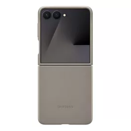   SAMSUNG műanyag telefonvédő (ECO vegán bőr hátlap) SZÜRKE