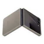 SAMSUNG műanyag telefonvédő (ECO vegán bőr hátlap) SZÜRKE