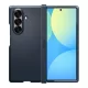 SPIGEN SLIM ARMOR MAG szilikon telefonvédő (műanyag hátlap, ütésállóság, légpárnás sarok, MagSafe) FEKETE