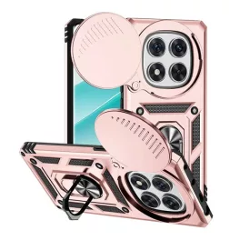   Defender szilikon telefonvédő (ütésállóság, tartógyűrű, kameravédő) ROZÉARANY
