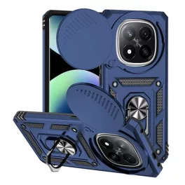   Defender szilikon telefonvédő (ütésállóság, tartógyűrű, kameravédő) SÖTÉTKÉK