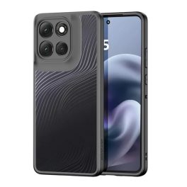 DUX DUCIS AIMO szilikon telefonvédő (ütésállóság, kameravédő, matt, hullám) FEKETE   DUX DUCIS AIMO szilikon telefonvédő (ütésállóság, kameravédő, matt, hullám) FEKETE