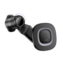   HOCO HW30 autós tartó (szellőzőre, mágneses, 360°, wireless, gyorstöltő, 15W) FEKETE