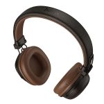 HOCO W64 bluetooth fejhallgató SZTEREO (v5.3, 3.5mm jack aljzat, összecsukható) BARNA