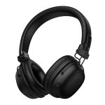 HOCO W64 bluetooth fejhallgató SZTEREO (v5.3, 3.5mm jack aljzat, összecsukható) FEKETE