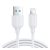 JOYROOM LONG-LASTING adatkábel (USB - lightning, 2.4A, gyorstöltő, 100cm) FEHÉR