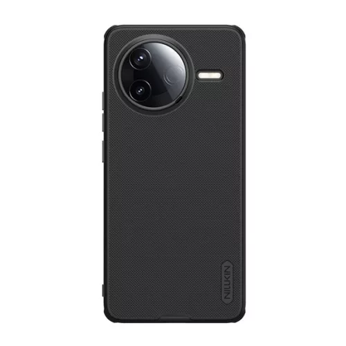 NILLKIN SUPER FROSTED PRO MAGNETIC műanyag telefonvédő (mágneses, ütésállóság, gumírozott) FEKETE