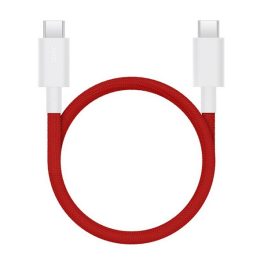   ONEPLUS SUPERVOOC adatkábel (Type-C - Type-C, 100W, gyorstöltő, 120cm) PIROS