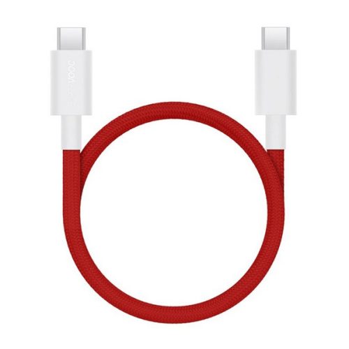 ONEPLUS SUPERVOOC adatkábel (Type-C - Type-C, 100W, gyorstöltő, 120cm) PIROS