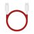 ONEPLUS SUPERVOOC adatkábel (Type-C - Type-C, 100W, gyorstöltő, 120cm) PIROS