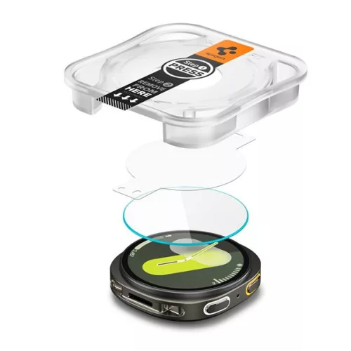 SPIGEN EZ FIT kijelzővédő üveg 2db (2.5D, 0.2mm, ultravékony, 9H) ÁTLÁTSZÓ
