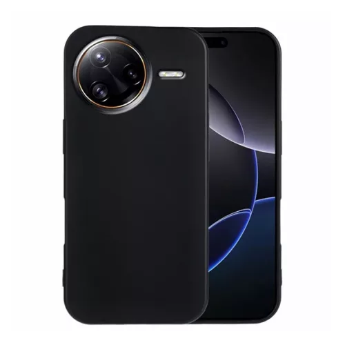 Szilikon telefonvédő (matt) FEKETE