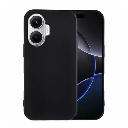 Szilikon telefonvédő (matt) FEKETE