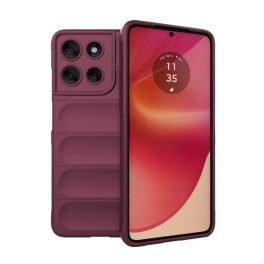 Szilikon telefonvédő (ütésállóság, kameravédő, 3D) BORDÓ   Szilikon telefonvédő (ütésállóság, kameravédő, 3D) BORDÓ