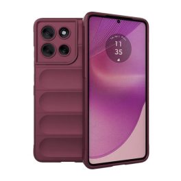 Szilikon telefonvédő (ütésállóság, kameravédő, 3D) BORDÓ   Szilikon telefonvédő (ütésállóság, kameravédő, 3D) BORDÓ