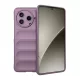 Szilikon telefonvédő (ütésállóság, kameravédő, 3D) LILA