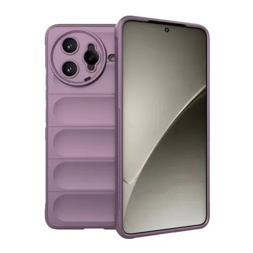 Szilikon telefonvédő (ütésállóság, kameravédő, 3D) LILA
